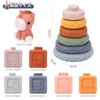 Qizebaby Baby Toy Building Blocks, Soft Blocks, Bath Toy, Stacking
