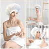 2-Pack Net Plopping Cap - Breathable Mesh for Curly Hair