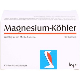 Magnesium K hler Capsules, Pack of 1 x 90
