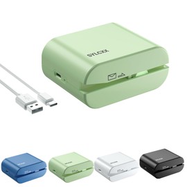 Rechargeable Electric Letter Opener - Letter Openers Envelope Slitter, Electric Envelope Opener, Mail Opener, Universal Envelope Efficient Letter Opener Tool for Office, Home (Saga Green)