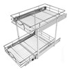 Sikarou Pull Out Cabinet Organizer 14" W x 21" D