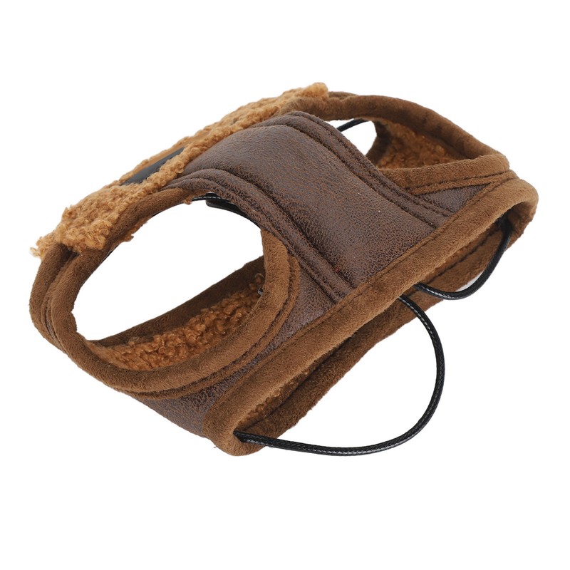 Dog Aviation Hat Soft Warm Adjustable Rope Retro Fashionable Pet