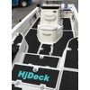 Hjdeck Universal Non-Slip Traction Mat for Boat Decking Kayaks Pad