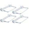 (Pack of 4) 1/4" x 2-3/4" Trailer Coupler Pin, Galvanized