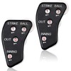 PECMER 4-Dial Umpire Indicator 2 Pcs Umpire Accessories Set Baseball