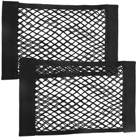 UTXN 2 Pcs Storage Nets for Campervans, Campervan Storage Ideas Van Storage Solutions Storage Net for Storing Phone Water Bottle Toiletry (40CM * 25CM)