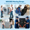 NOCOEX 2-Person Moving Straps for Lifting - Shoulder Lifting and