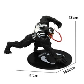 MR. GADGETS Figura de Acción Venom, Figura de Colección Spider M, Personaje de Acción Carnage Venom, Juguete de Superhéroes Spider M, Tamaño 20 cm.