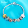 Sambaah Mom Charm Sterling Silver Mother and Child Bead for