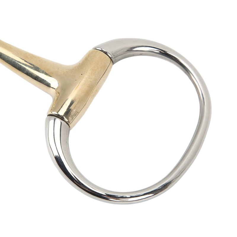 Stainless Steel Copper Horse Snaffle Bit for Riding