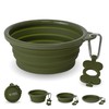 Bonza Large Foldable Dog Bowl 1000 ml Sturdy Reinforced Rim