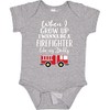 inktastic Future Firefighter Like Daddy Baby Bodysuit 12 Months 0060