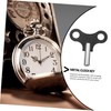 Baluue 3pcs Household Clockwork Key Winding Tools Sturdy Clock Wrench