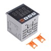 PID Temperature Controller 72x72mm Digital Display Intelligent Thermostat AC 100‑240V