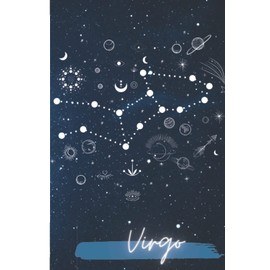 Virgo Journal - Zodiac Notebook - Virgo Gifts - Astrology Gift Ideas - Zodiac Gift Ideas - Zodiac Gift - Zodiac Birthday Signs