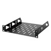 Tecmojo 1U Rack Shelf, 10 inch Universal Rack Mount Shelf,
