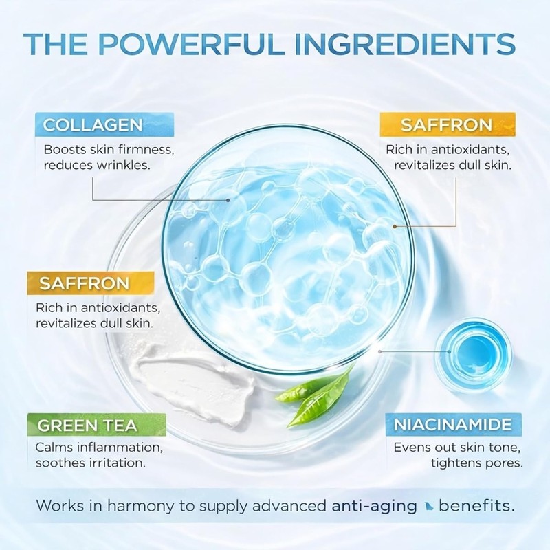 Collagen Retinol Face Cream – Anti-aging moisturizer with hyaluronic acid