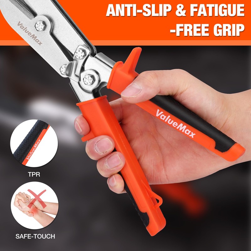 ValueMax 5-Blade Hand Crimper, Gutter Crimping Tool and Sheet Metal