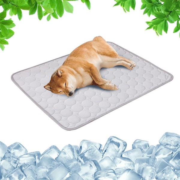 ZFFAFUR Cooling Mat for Dogs and Cat, Soft Comfortable Cooling