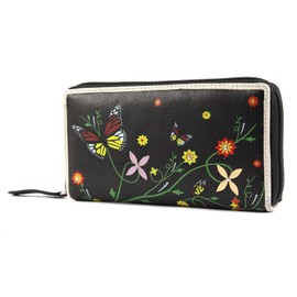 bruno banani Butterfly Large Zip Around Black, black, Fashionable