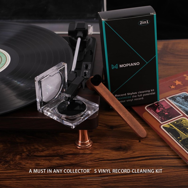 MOPIANO Record Stylus Cleaning Kit | Includes Turntable Cartridge Stylus