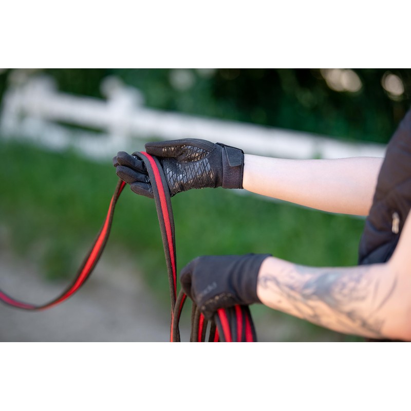 Roeckl Sports Riding Gloves Mans, Leisure Summer Gloves, Black 6
