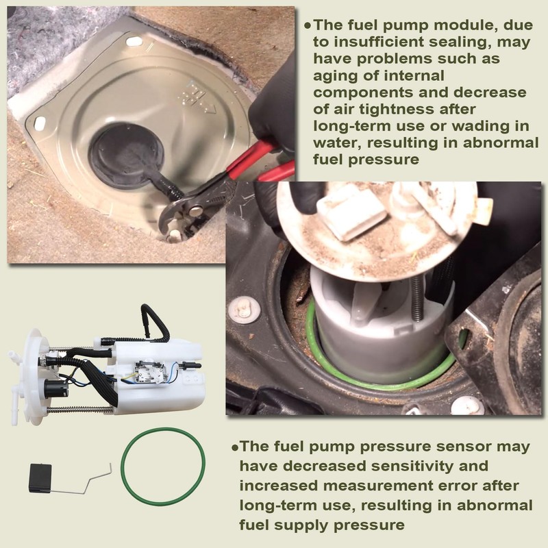 Priprilod Electric Fuel Pump Module Assembly with Pressure Sensor Compatible