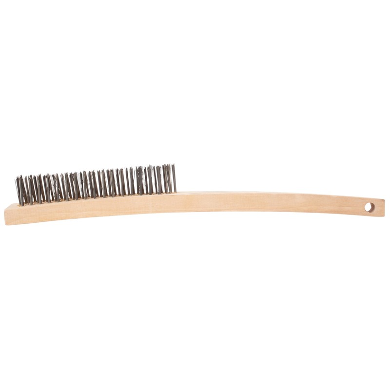 Shark 17005 Long Handle Carbon Steel V-Shaped Wire Brush
