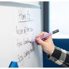 Eziglide TriGrip Drywipe Whiteboard Pens Black, Pack of 35 Whiteboard