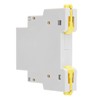 Digital Display Energy Meter Din Rail Mounted Volts Amps Hertz