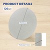 SCOTTCHEN Diamond Grinding Disc, 8” (200mm),No Center Hole,Flat Lap Disk