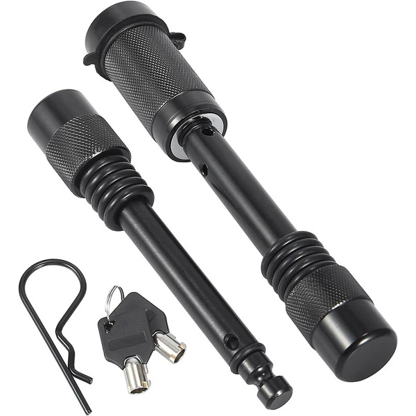 Aputoxz Black 5/8" 1/2" Hitch Pin Lock Trailer Down Hitch