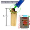 Metal J6 Lighter Case Cover Reusable for Bic Regular lighters