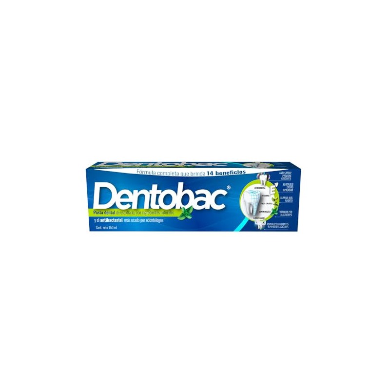 Dentobac Crema Dental 150 Ml, Pack of 1