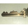 MEDECO HIGH SECURITY RIM CYLINDER PART # 10-0300N-02 BRASS IN