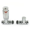 Realm Thermostatic Radiator Valve Set - Chrome Radiator Valves inc.