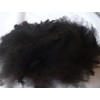 Black huacaya Cria Baby Alpaca Spinning Felting Crafting Fiber Fleece