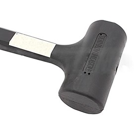MLGW10 Rubber Mallet 1.0 lb 450 g Rubberised All Black Rubber
