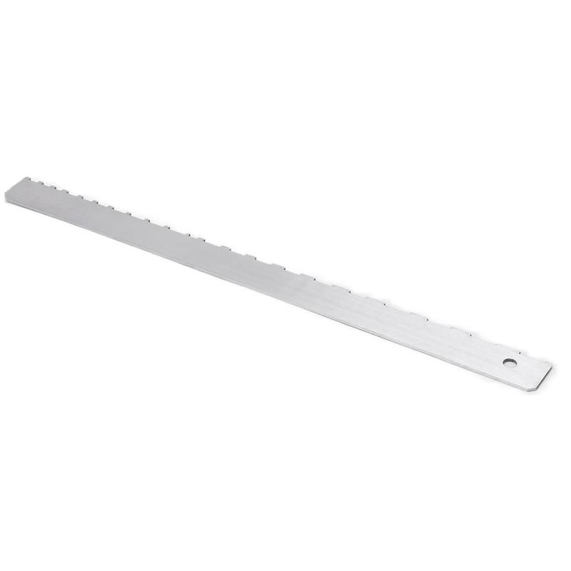 Guitar Neck Notched Ruler Aluminum Music Instrument Accessories for Electric