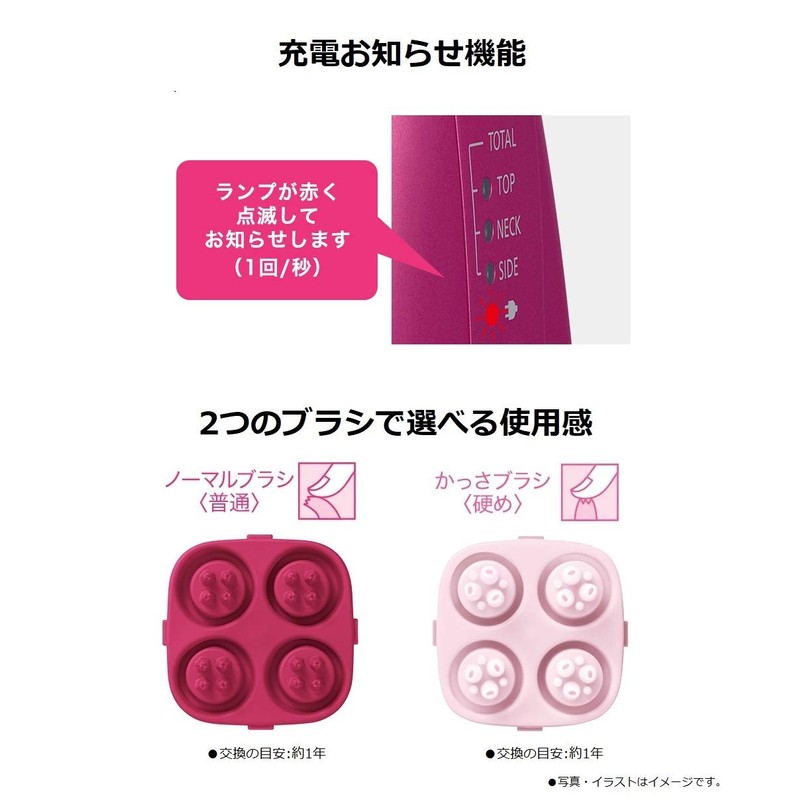 Panasonic EH-HE9A-P Scalp Salon Touch Type, Pink