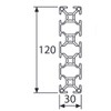 DOLD Mechatronik Aluminium Profile 30 x 120 L B-Type Nut