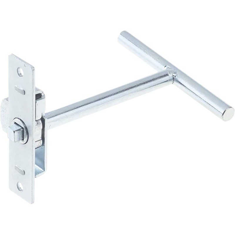 Professional T-Bar Socket Wrench, Chrome-Plated Metal, Square Drive