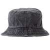 NEWHATTAN Bucket Hat, Hat, Plain, Denim, Black