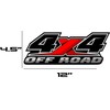 4X4 Off Road - Decal for Trucks