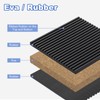sourcing map 8pcs Anti Vibration Pads for Washing Machine, 2''