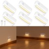 Valytime 6 Pack Motion Sensor Night Light, Rechargeable Stair Lights