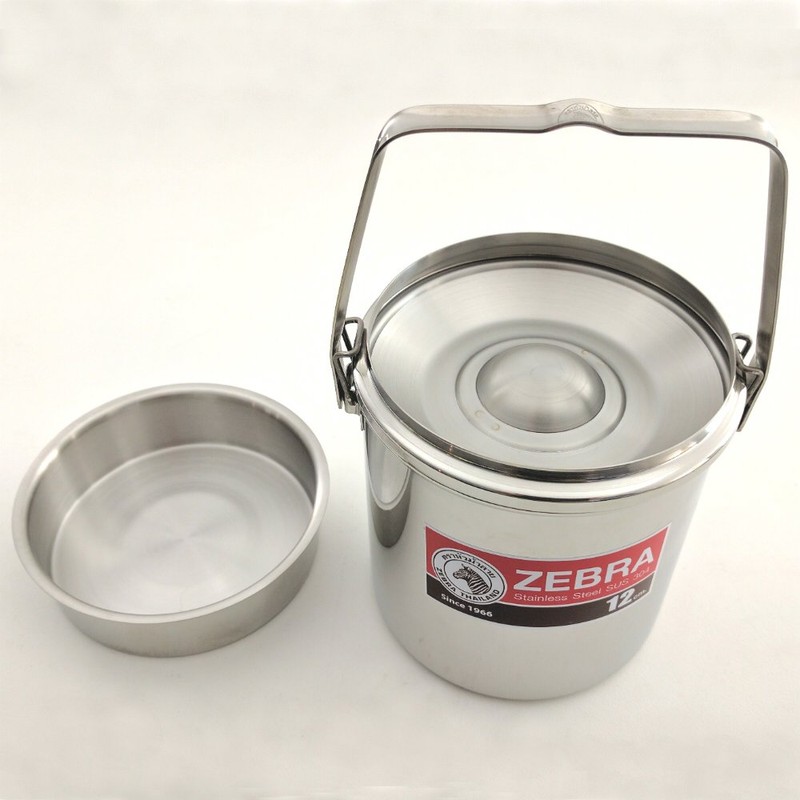 Firebox 1 Quart (5") Billy Can - Locking Bail Handle