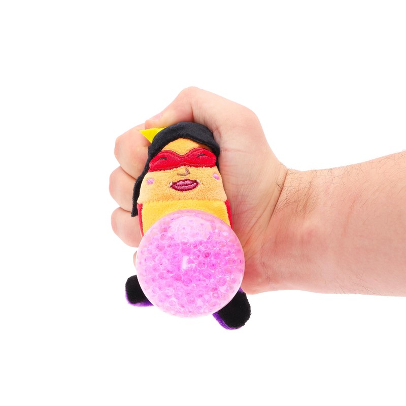 Toyland® 8cm Superhero Jelly Squeezer - Novelty Toy for Kids