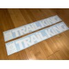 Trail King Trailers Replacement Stickers 24” (Set Of 2) White