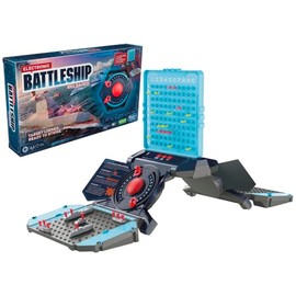 Hasbro Gaming Juego de mesa electrónico Battleship Reloaded, juego de estrategia de combate naval con sonidos, luces, ataques especiales, a partir de 8 años, 1-2 jugadores